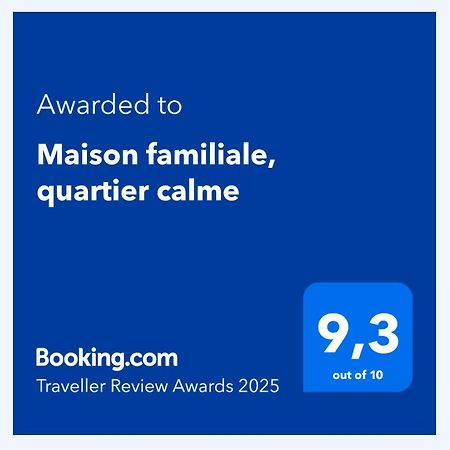 Maison Familiale, Quartier Calme Le Mans Dış mekan fotoğraf